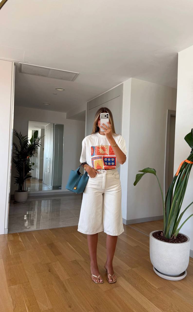 White short