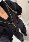Black Velvet set