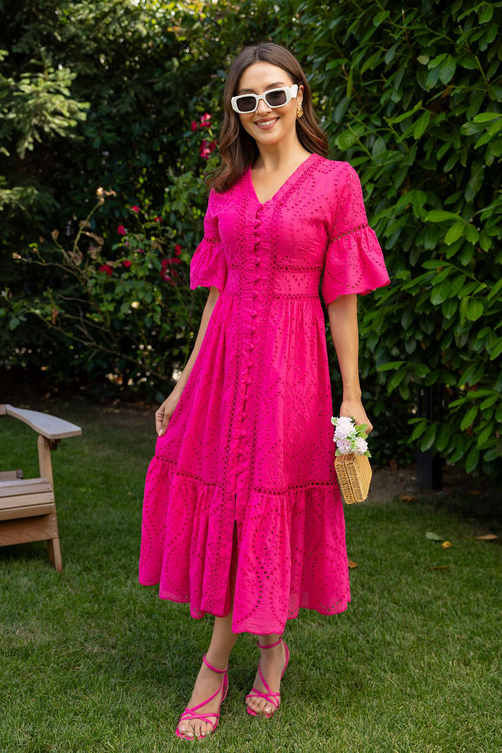 Fushia dress
