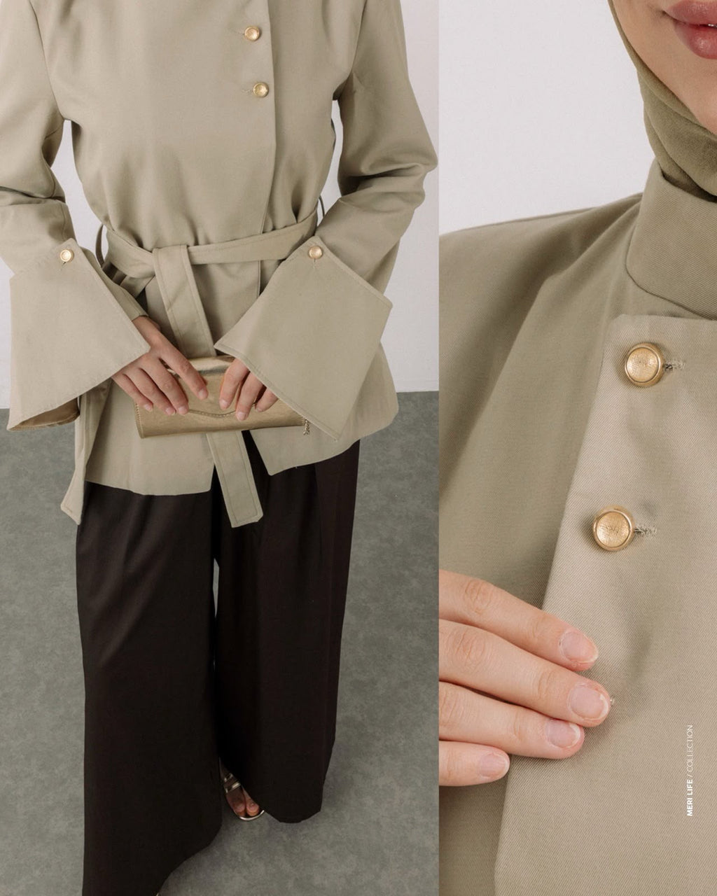 Olive green jacket