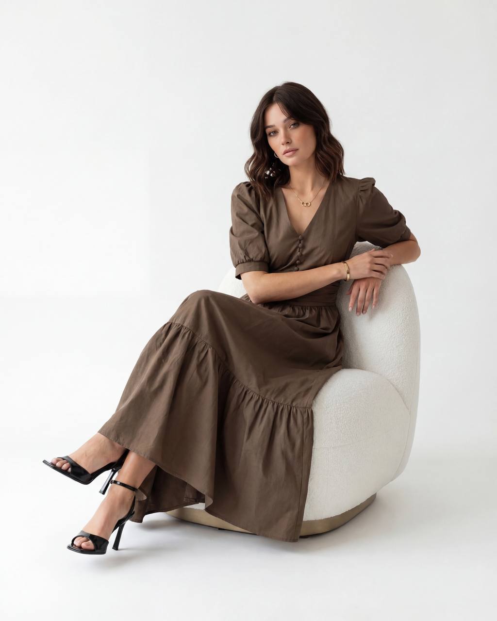 Brown dress