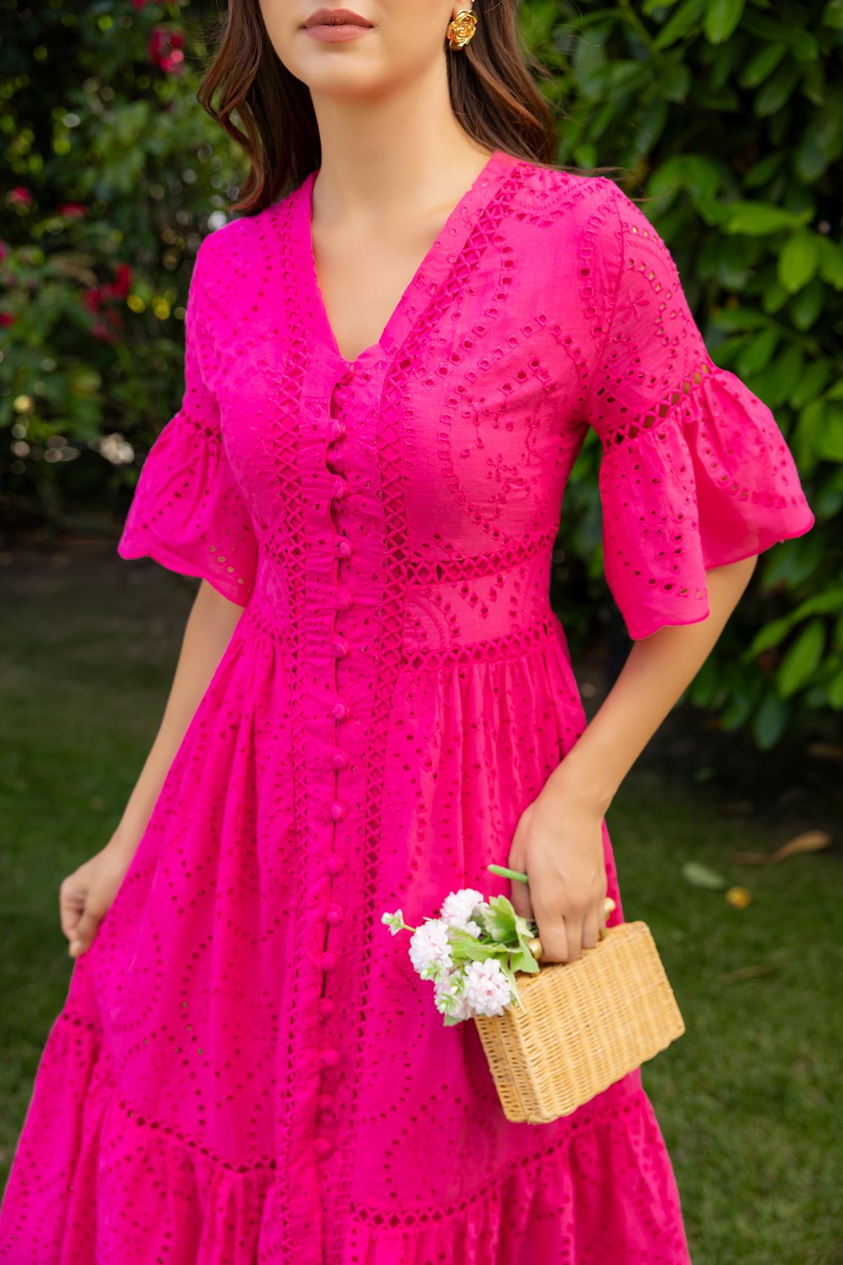 Fushia dress