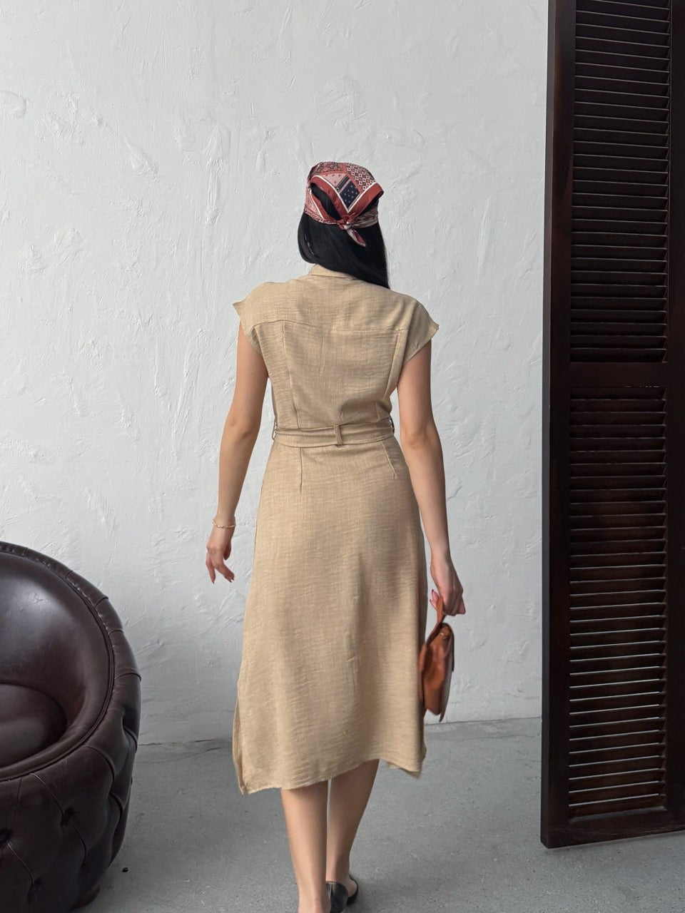 Beige dress
