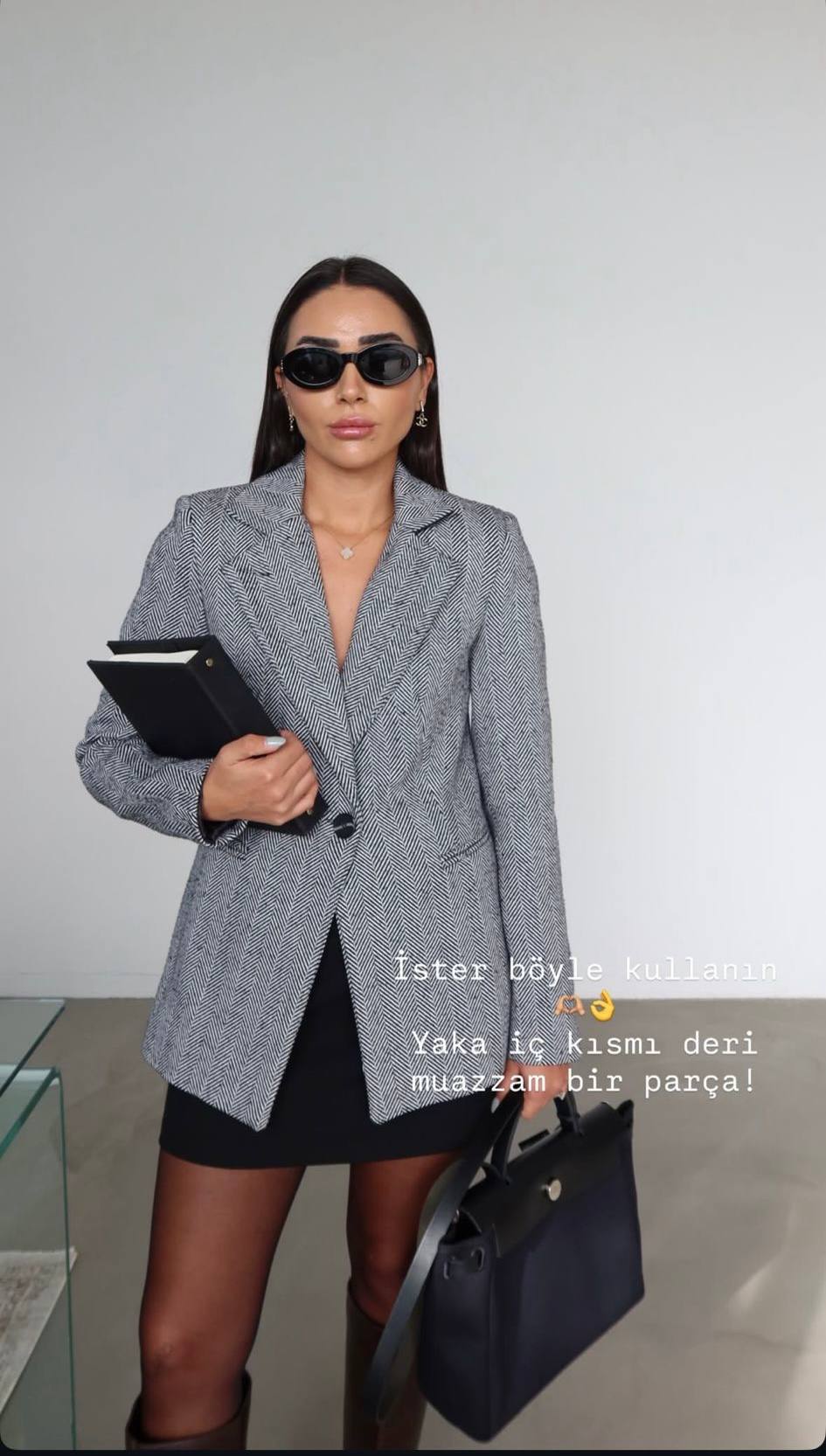 Grey blazer