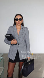 Grey blazer
