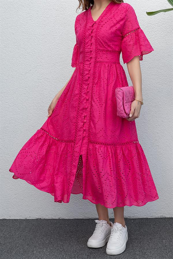 Fushia dress