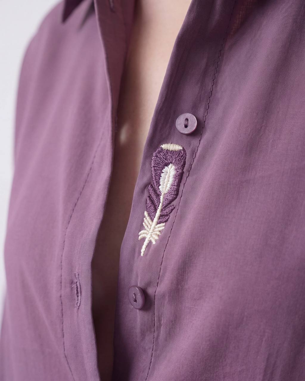 Purple shirt