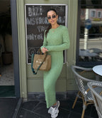 Green dress
