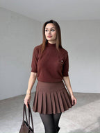 Burgundy Brown top