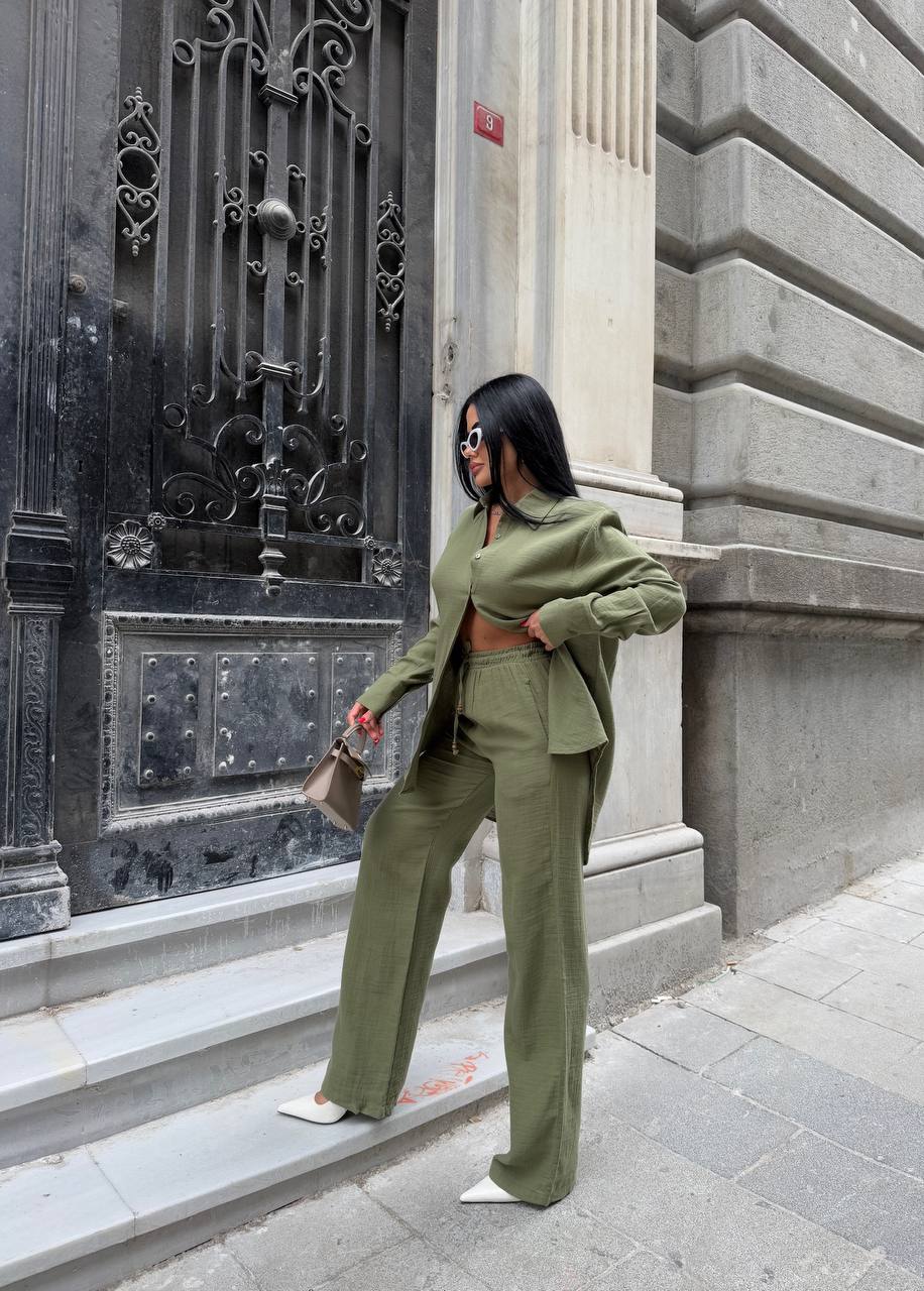 Olive green set