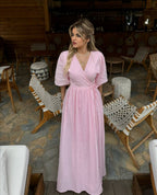 Pink dress