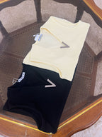 Black/Yellow top