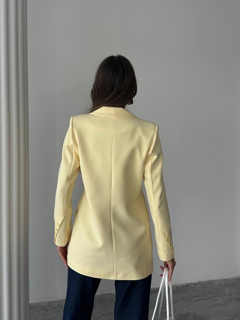 Yellow blazer