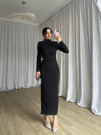 Black formal dress