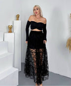 Black skirt