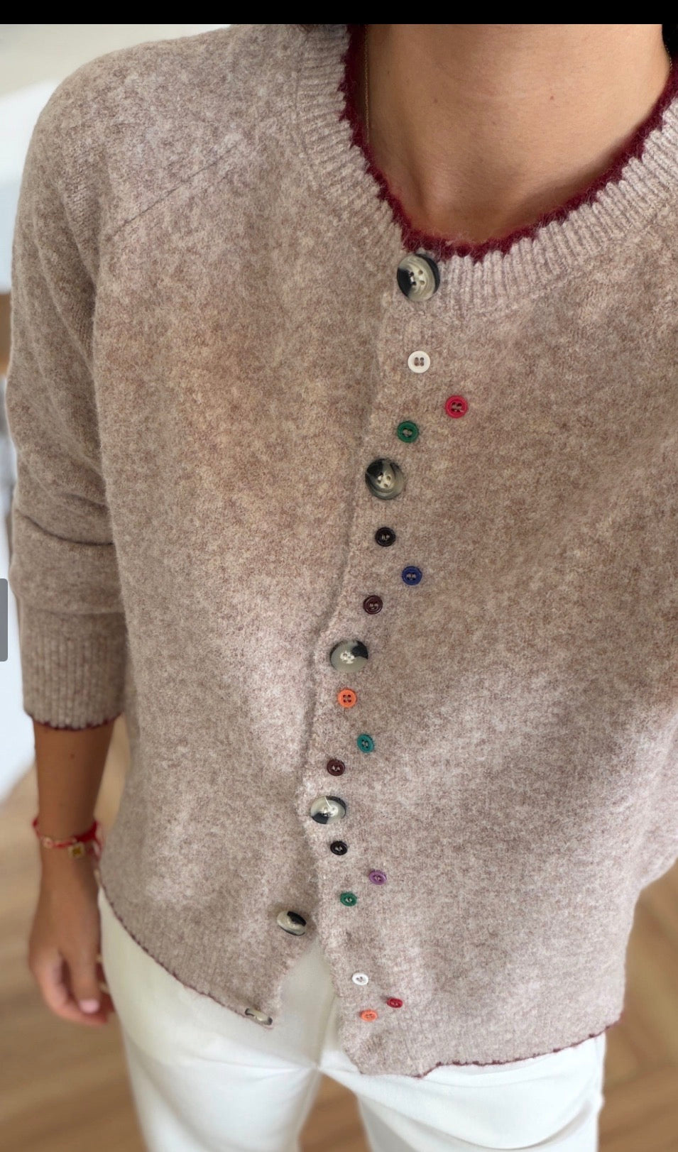 Beige top