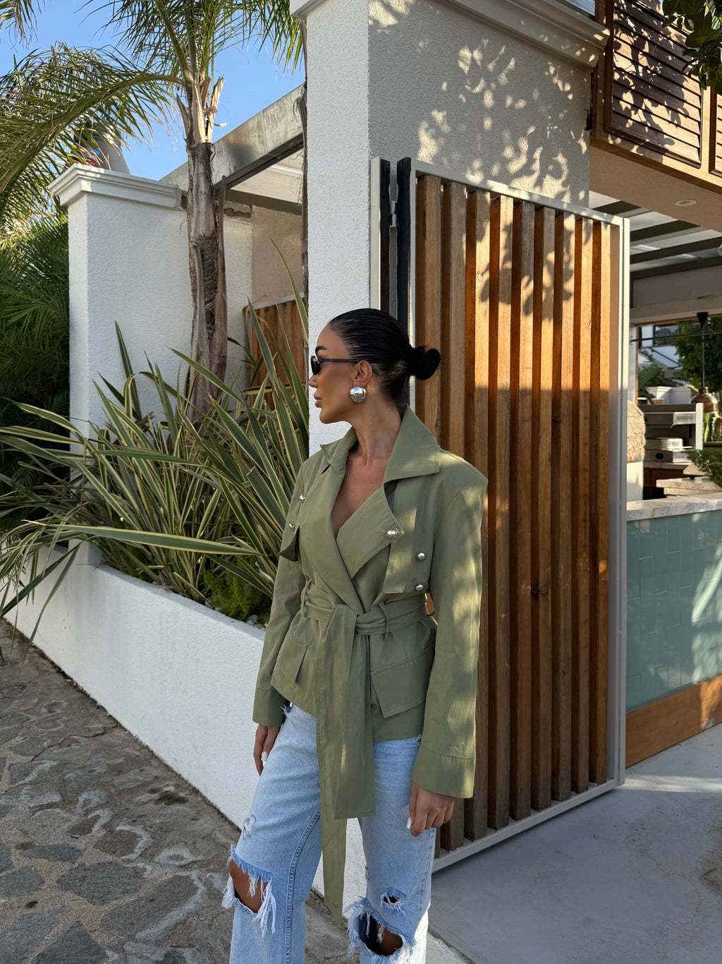 Olive green Jacket
