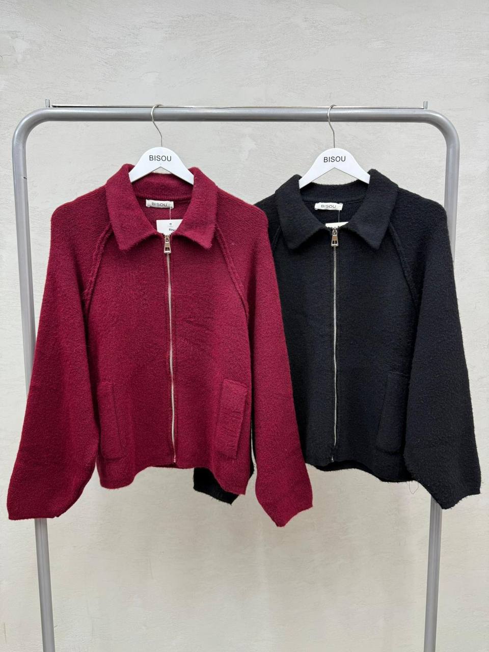 Burgundy top