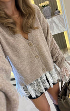 Beige cardigan