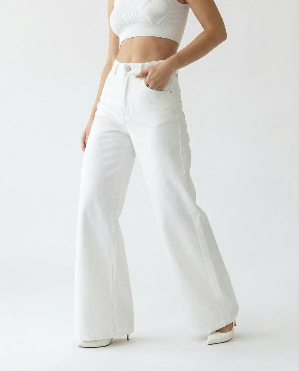 White jeans