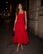 Red dress