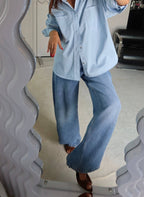Baby blue shirt