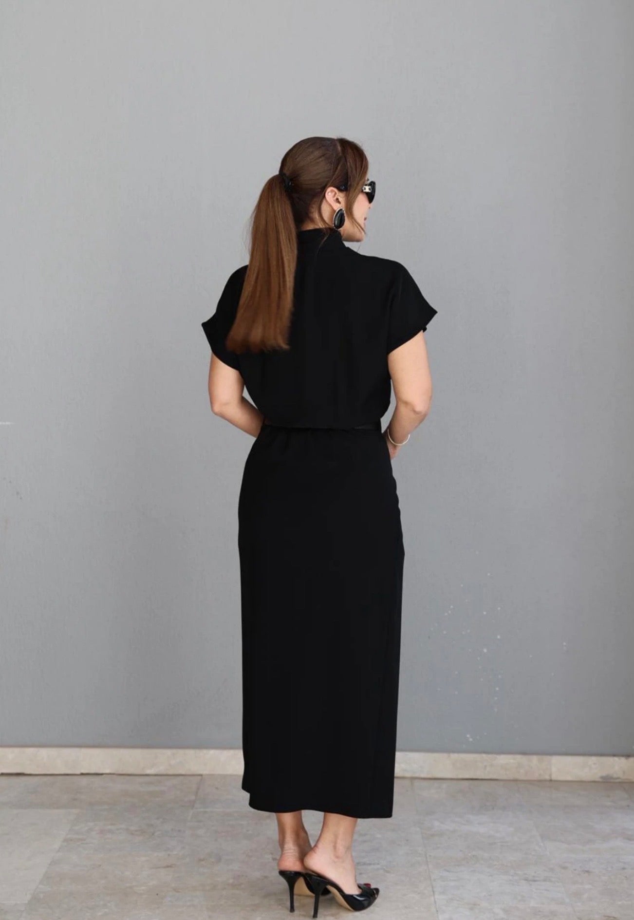 Black/Brown dress