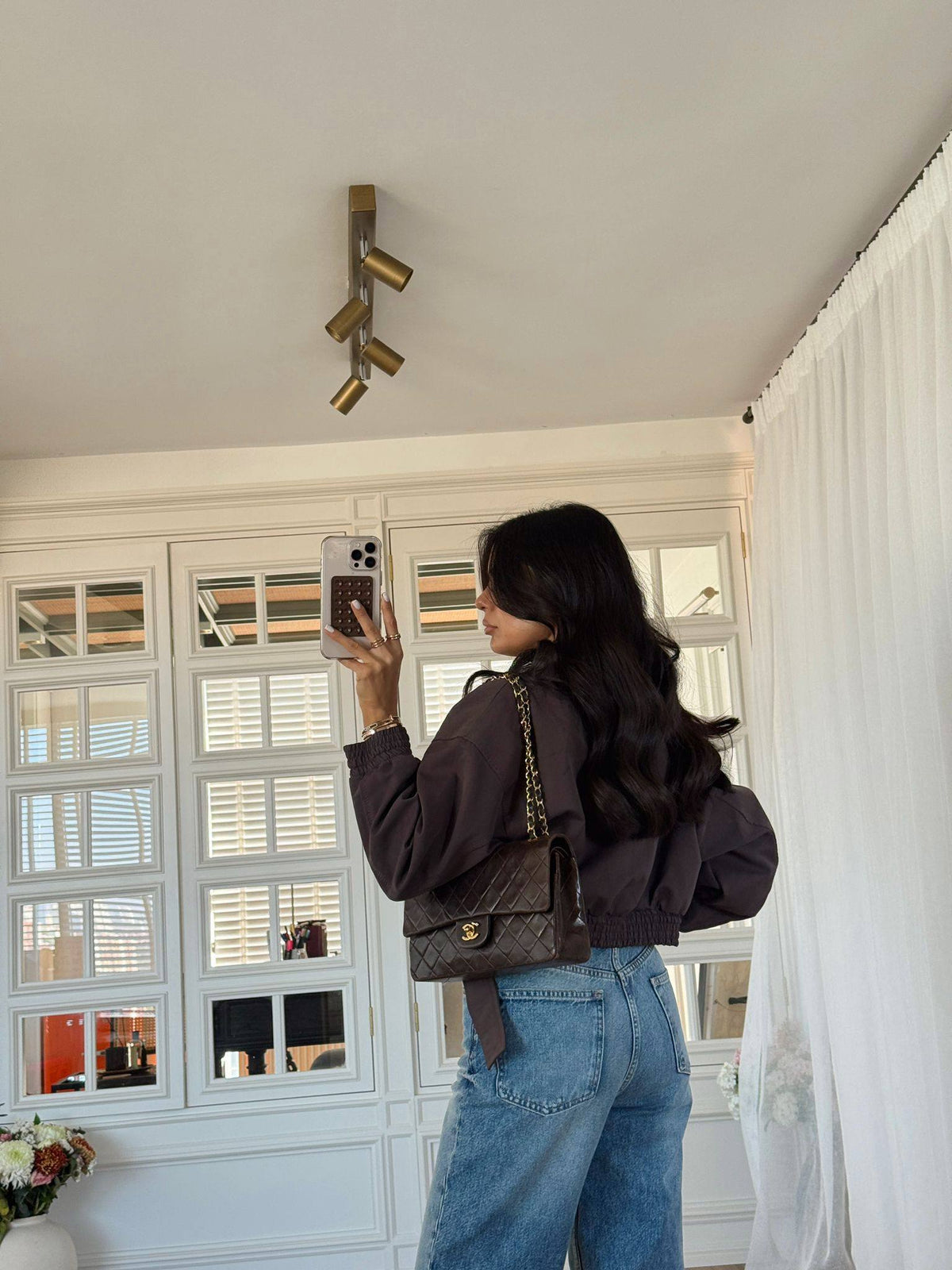 Brown jacket