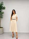 Beige dress