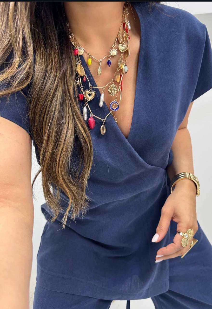 Blue navy set
