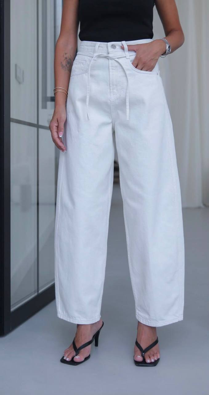 White jeans