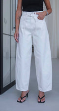 White jeans