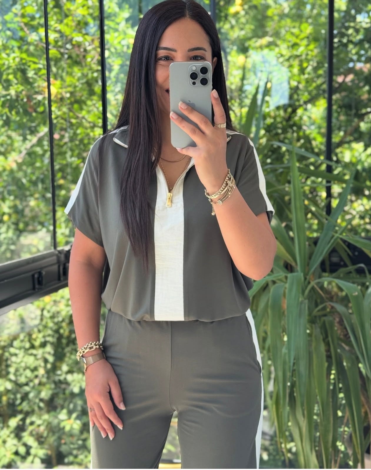 Black/Navy/olive green set