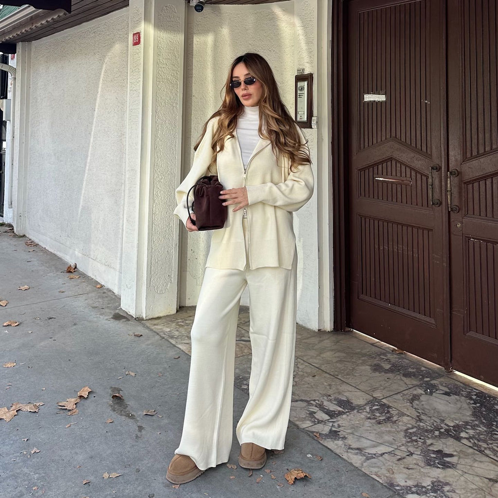 Off white /Camel Set
