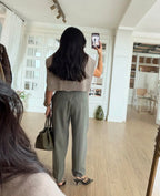 Olive green pants