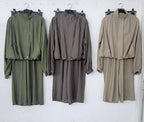 Brown /Olive green Set