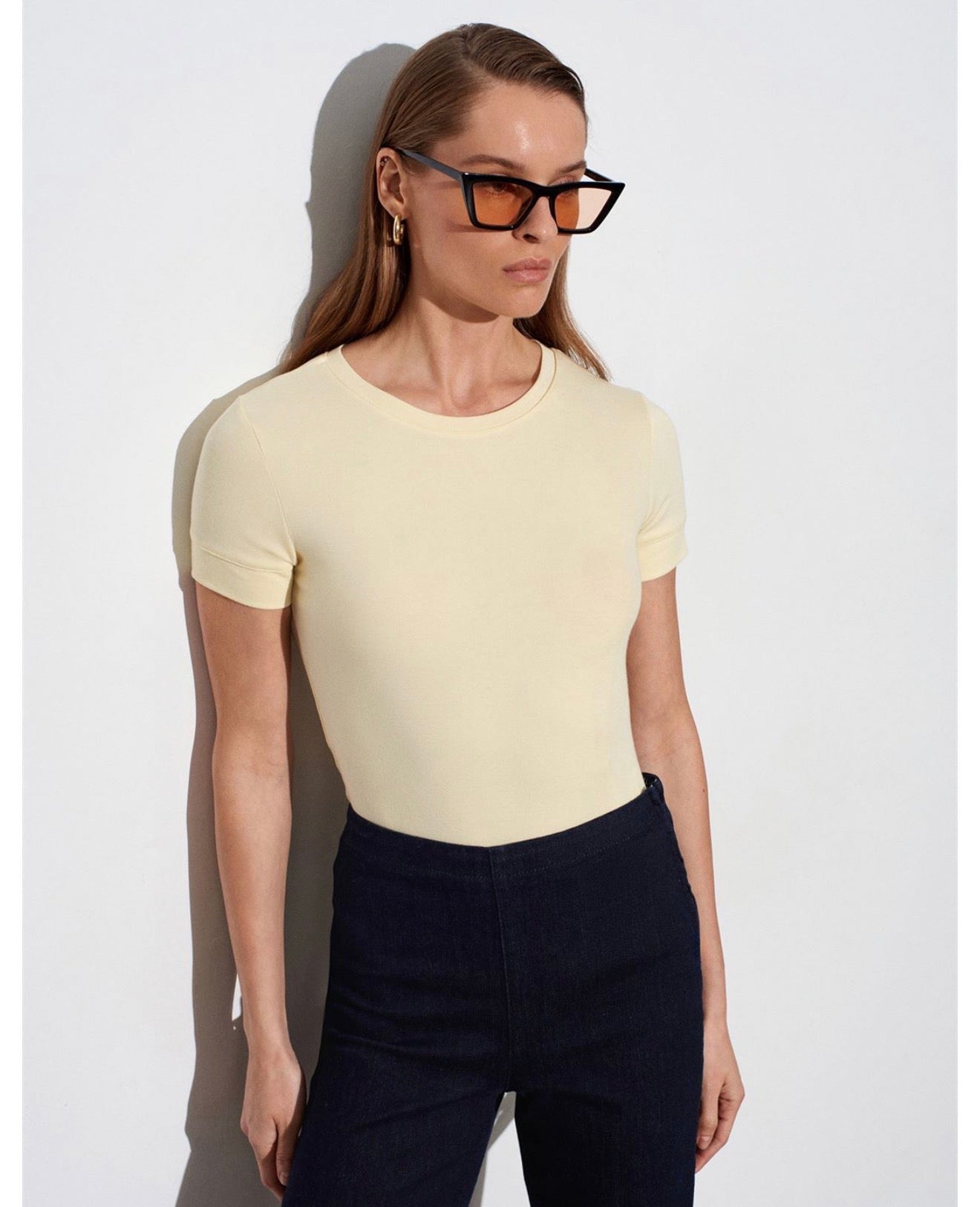 White/Yellow top