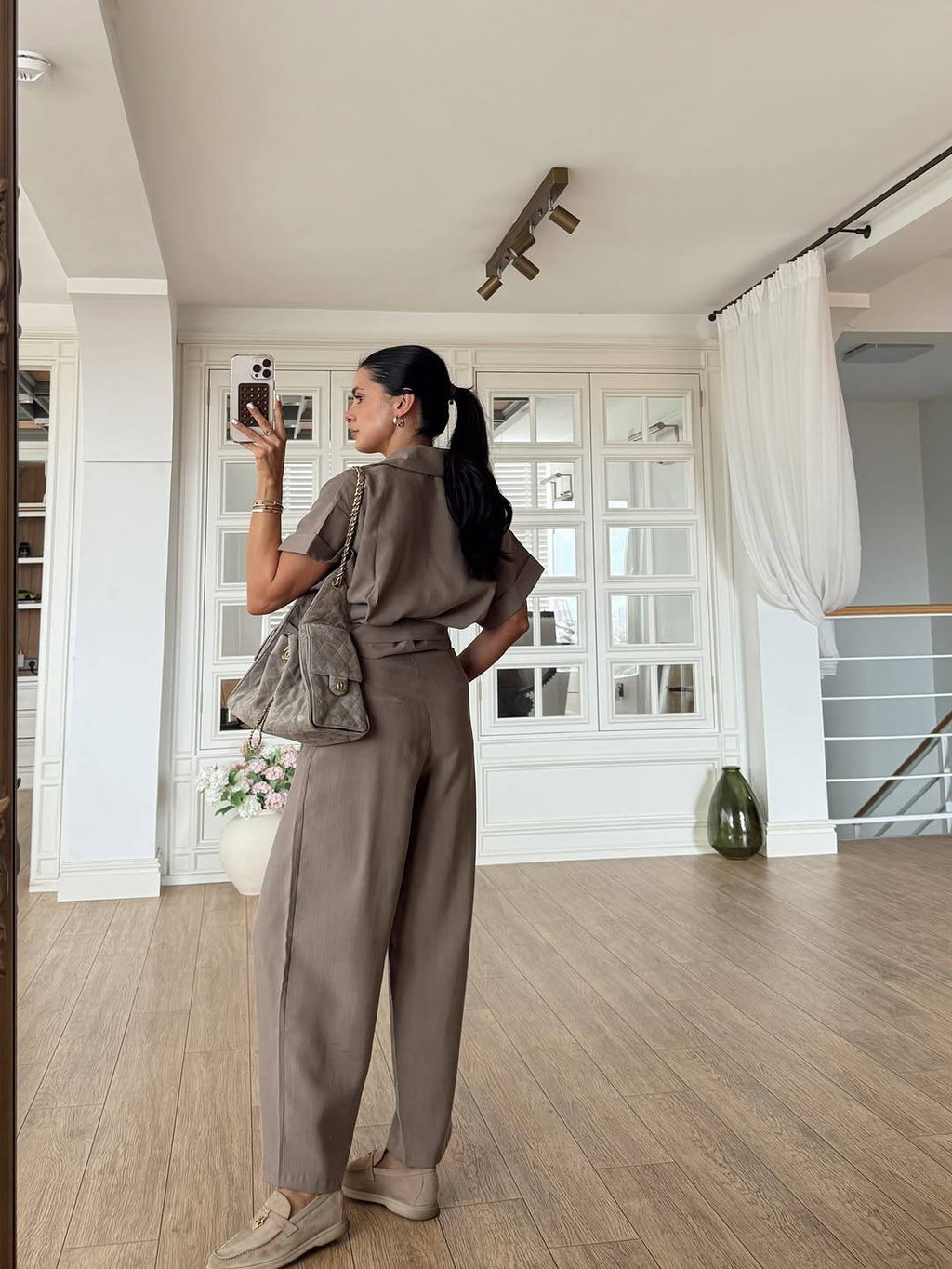 Light brown jumpsuit