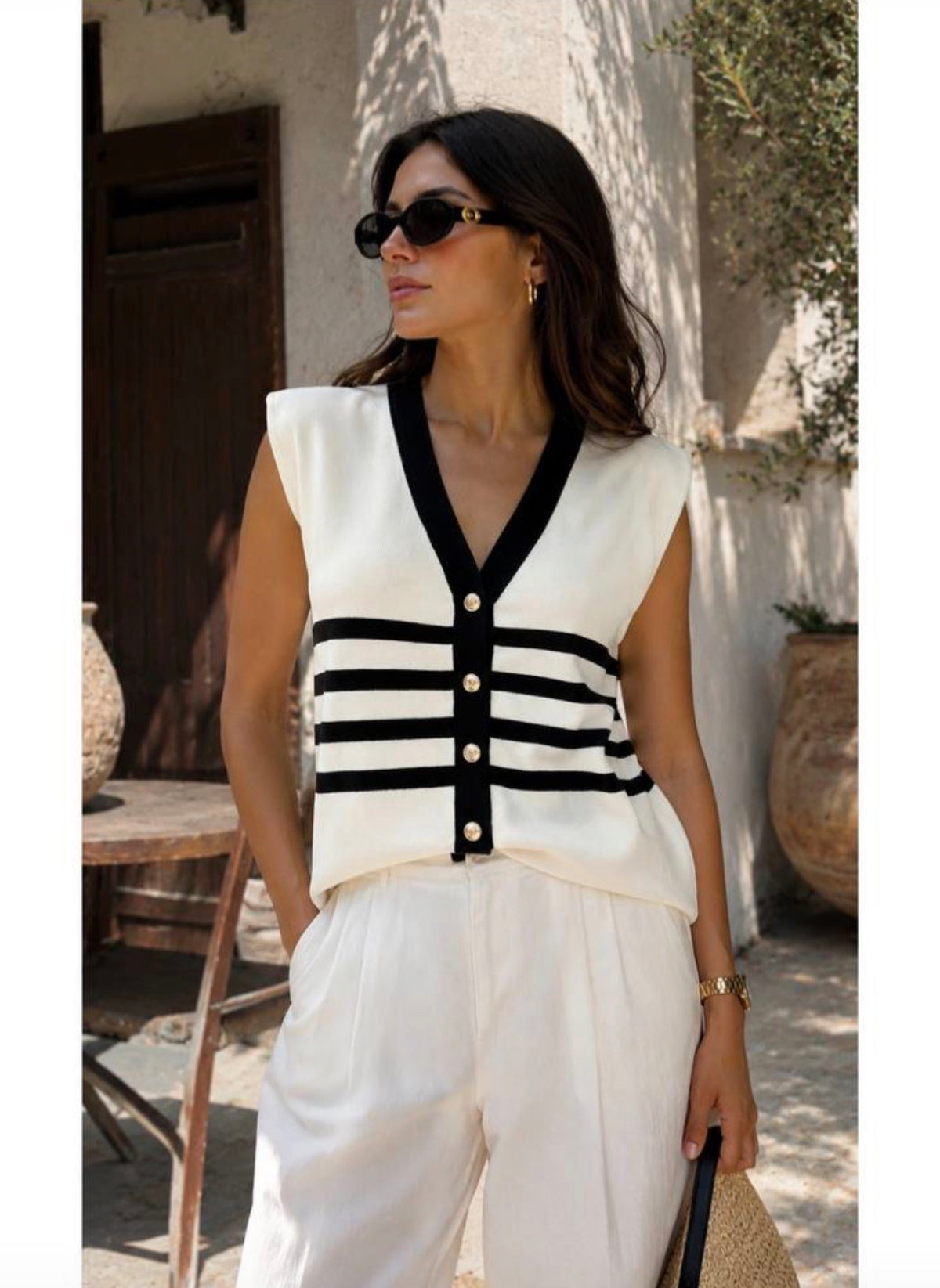 White vest