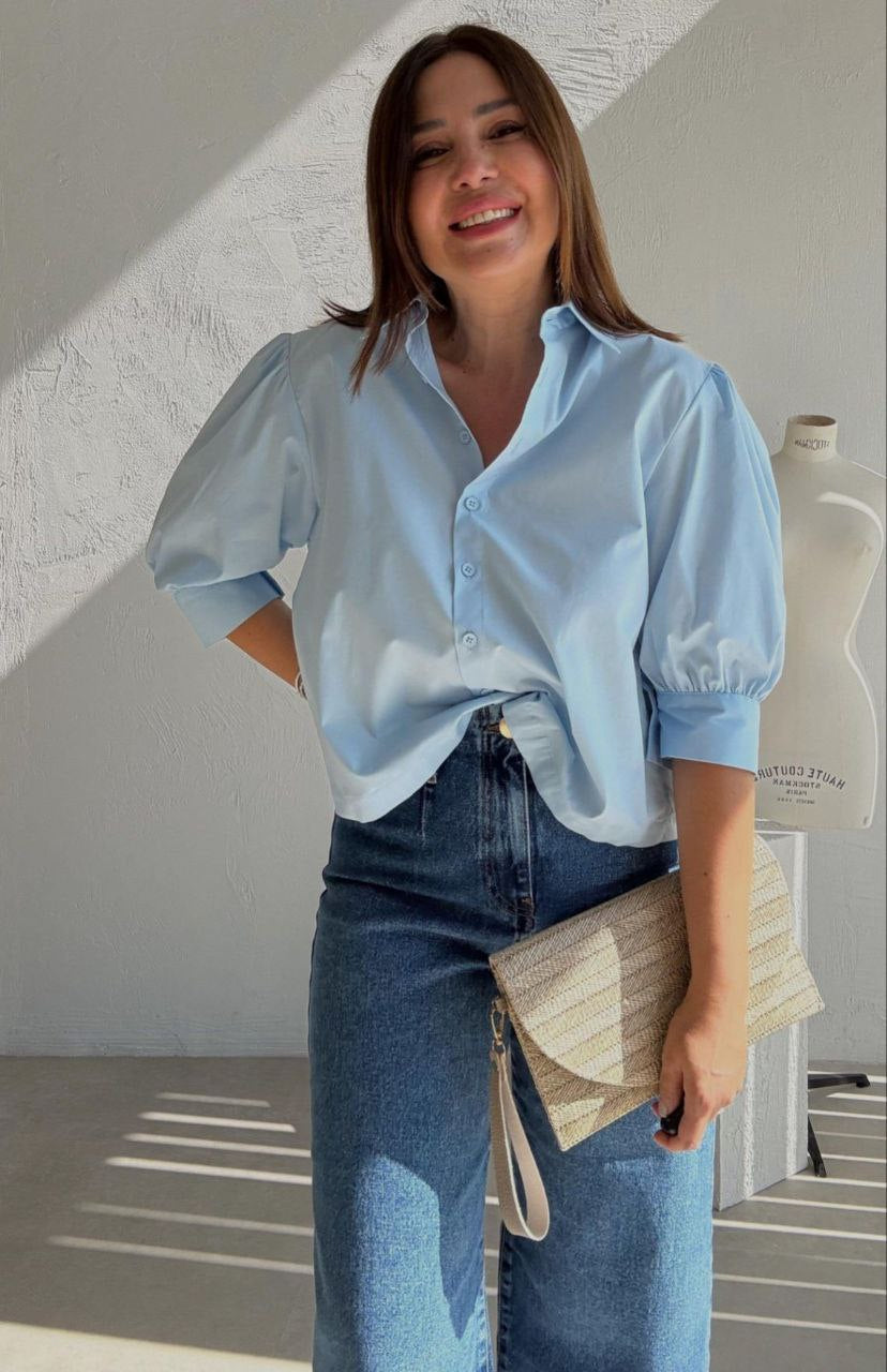 Pink/Blue Shirt