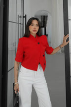 Red/Black Blazer
