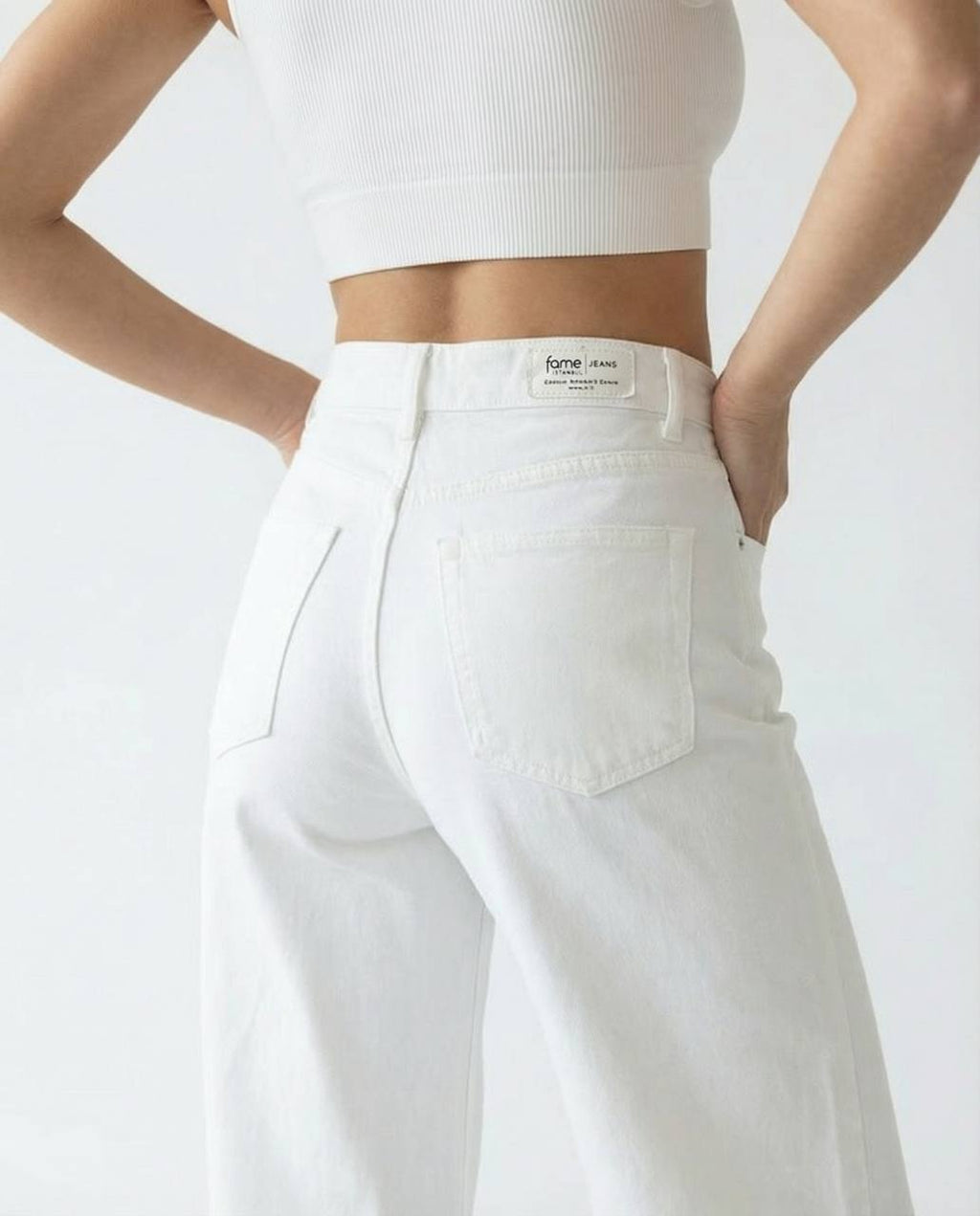 White jeans