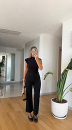Black/Brown/Blue navy trouser