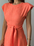 Orange dress