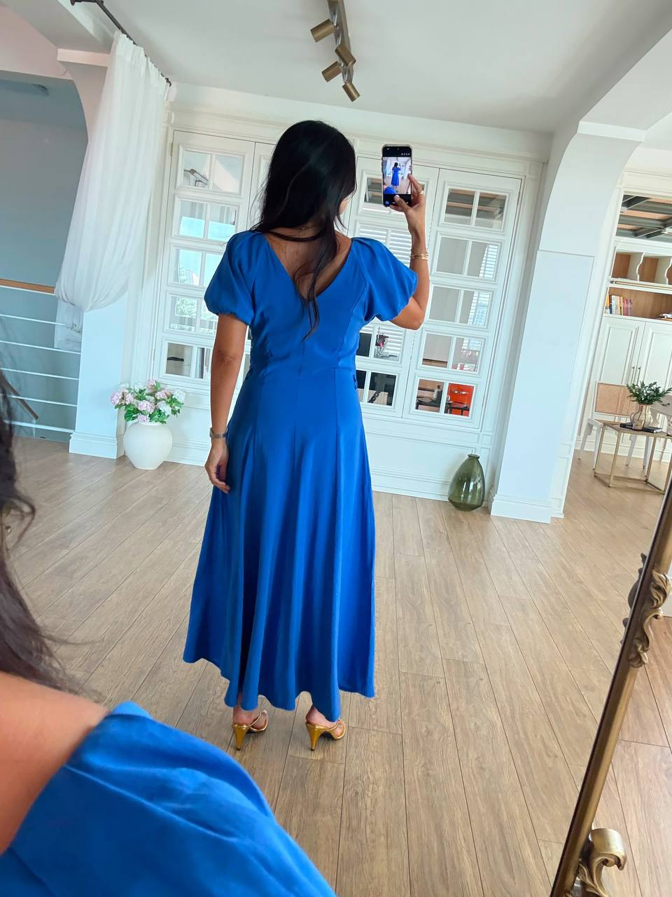 Blue navy dress