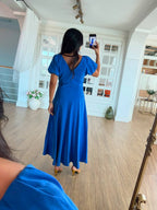 Blue navy dress