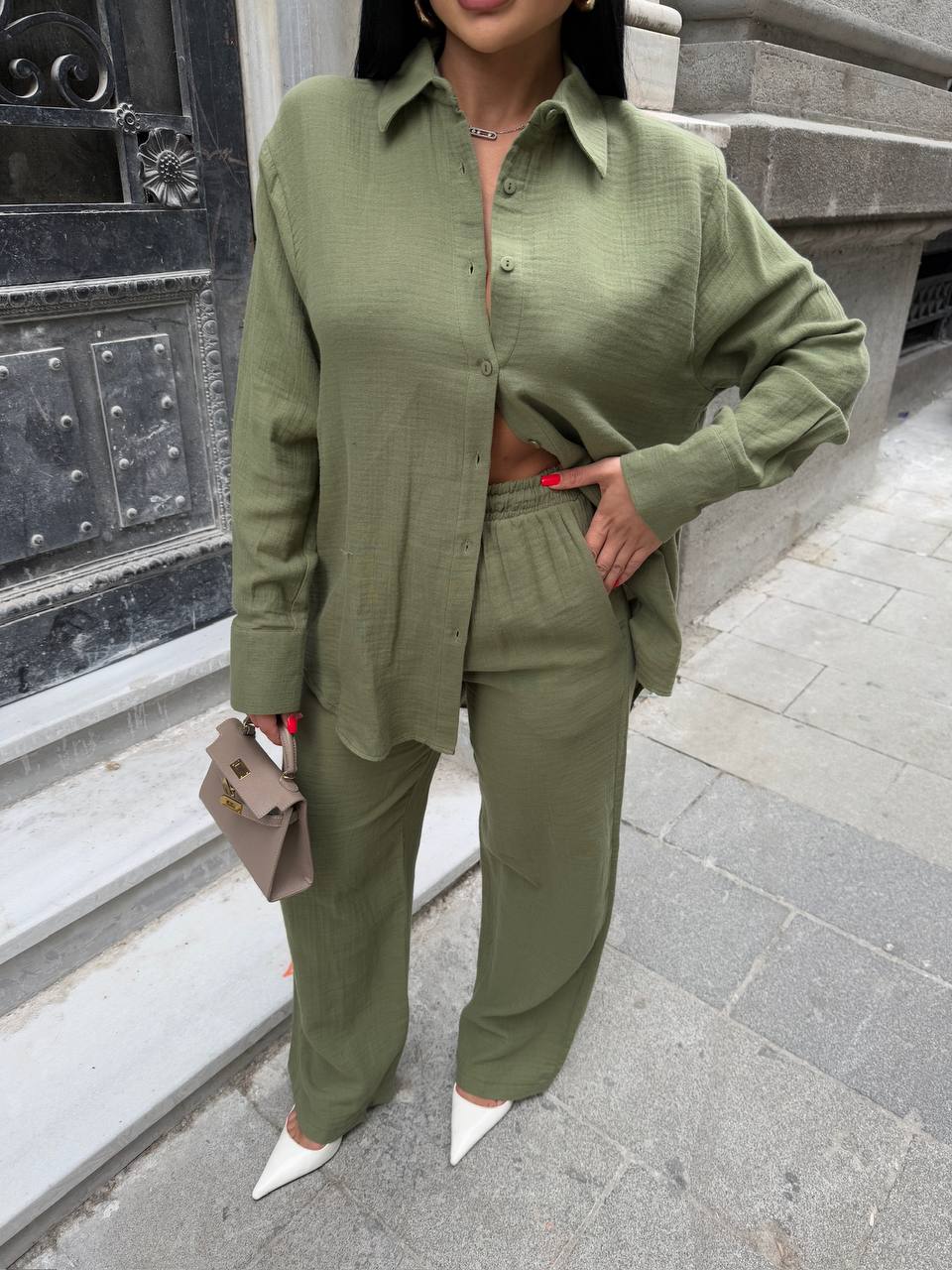 Olive green set