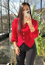 Red/brown top