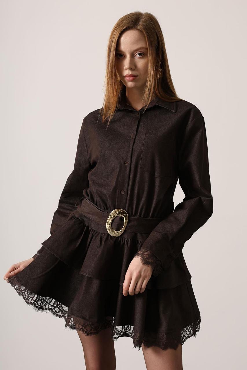 Brown dress