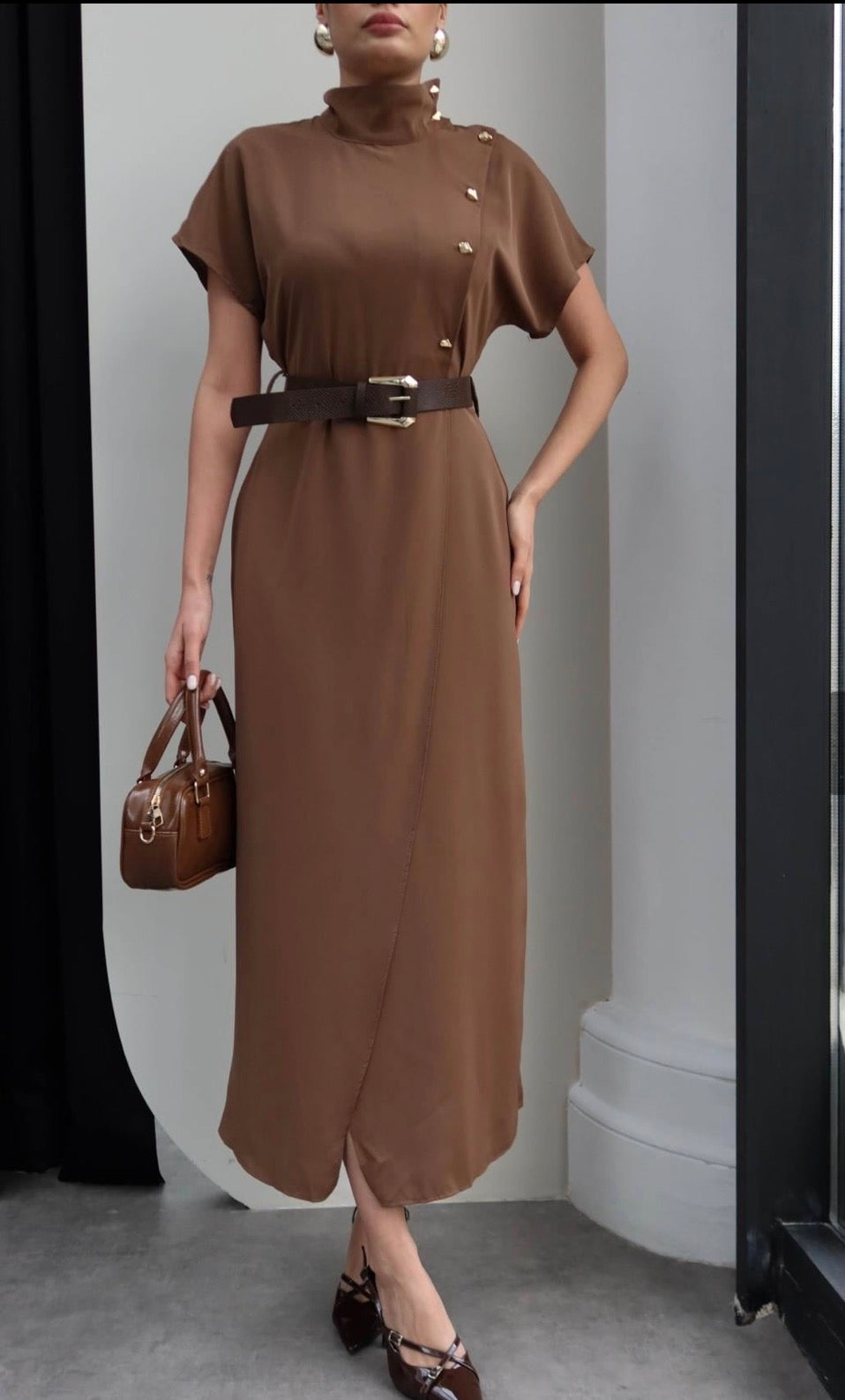 Black/Brown dress